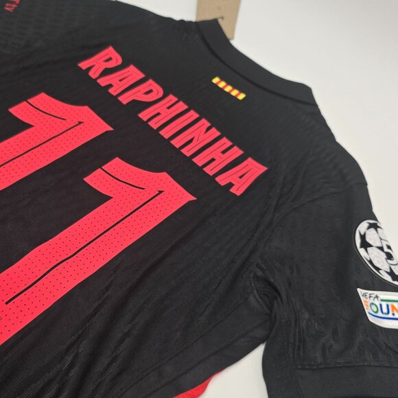 Raphinha FC Barcelona Jersey #11 Black 24/25 - Picture 1 of 12